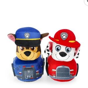 Paw Patrol Chase and Marshall slippers Blue and Red